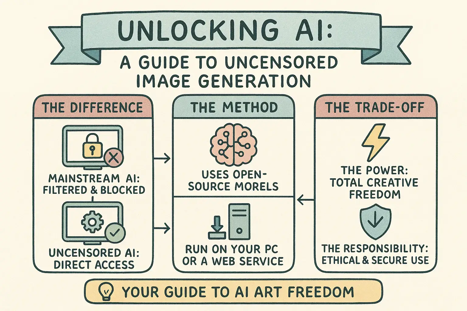 Beyond Filters Your Guide to Uncensored AI Art